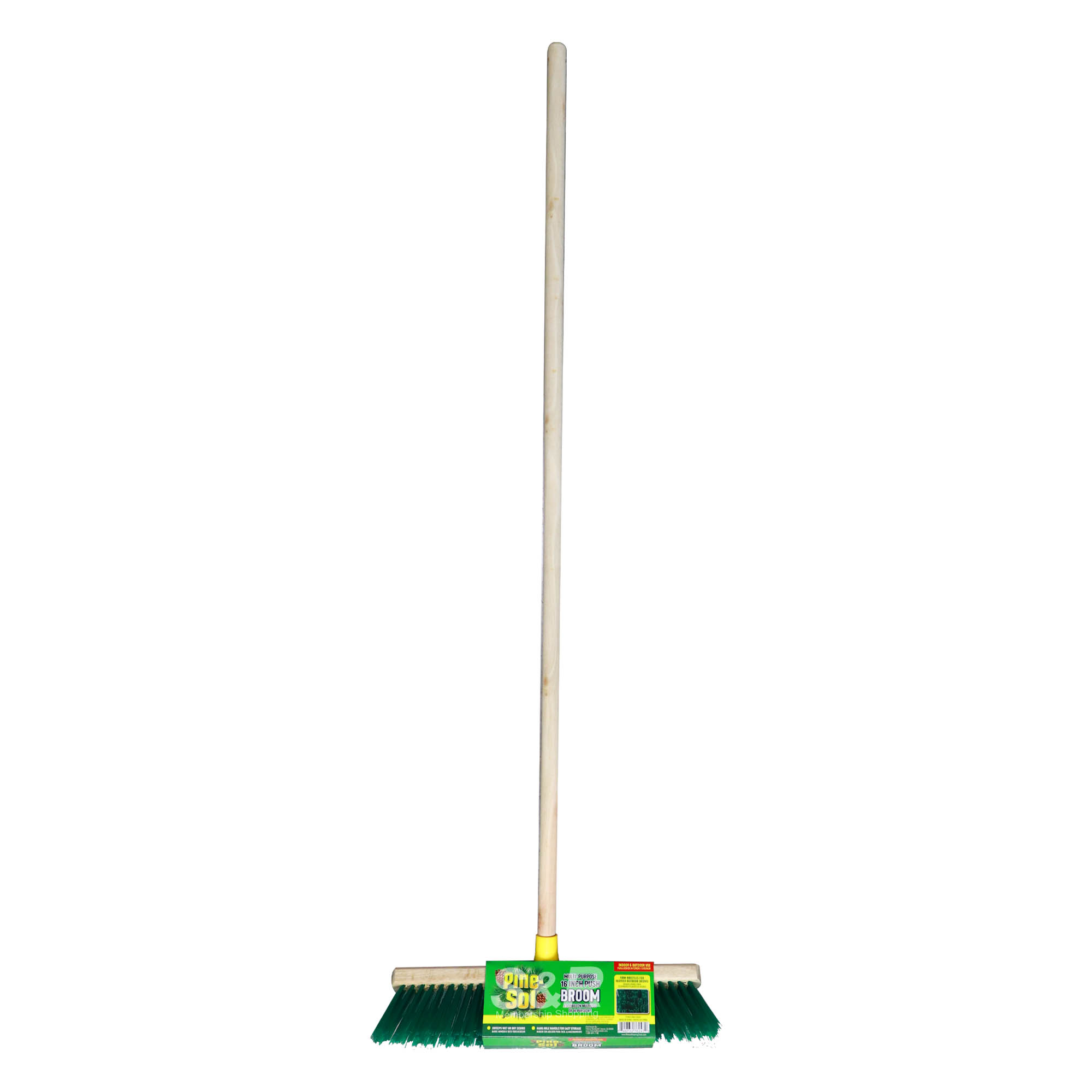 Pine-Sol Multi-Purpose 16-inch Push Broom 1pc Pine-Sol Multi-Purpose 16-inch Push Broom 1pc